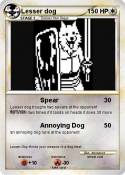 Lesser dog