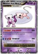 Mewtwo And Mew