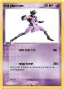 star platinum