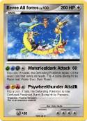 Eevee All forms Eevee All forms