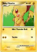 Baby Pikachu