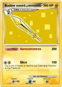 Budder sword
