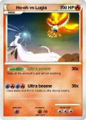 Ho-oh vs Lugia