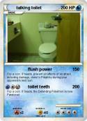 talking toilet