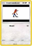 Crash bandicoot