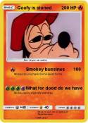 Goofy is stoned