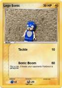 Lego Sonic