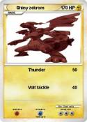 Shiny zekrom Shiny zekrom