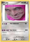 Pink guy