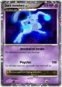 Dark mewtwo