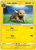 Cute raichu