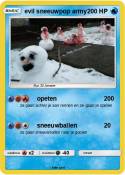 evil sneeuwpop