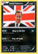 David Cameron