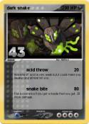dark snake