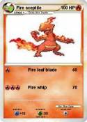 Fire sceptile