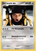 Evil honest abe