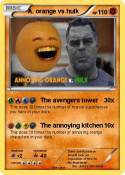 A. orange vs hulk A. orange vs