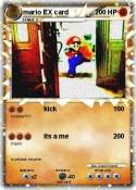 mario EX card