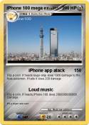 iPhone 100 mega