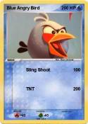 Blue Angry Bird Blue Angry Bird