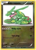 Baby raquaza