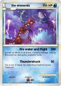 the elements