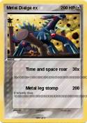 Metal Dialga ex