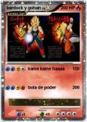 bardock y gohan
