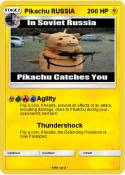 Pikachu RUSSIA