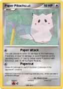 Paper Pikachu