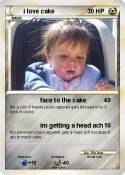 i love cake