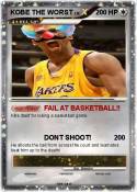 KOBE THE WORST KOBE THE WORST