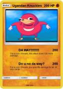Ugandan Knuckles Ugandan