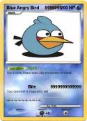 Blue Angry Bird