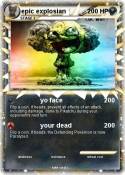 epic explosian