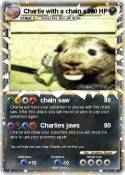 Charlie with a