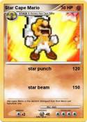 Star Cape Mario