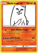 Middle finger