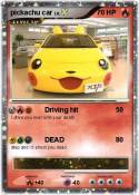 pickachu car