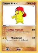 Gangsta Pikachu