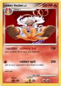 rubber thuber