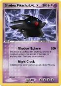 Shadow Pikachu