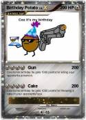 Birthday Potato