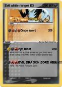 Evil white ranger EX Evil white