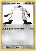 professer membrane professer