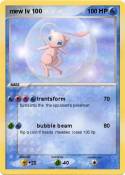 mew lv 100 