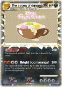 The cocoa of