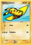 Surfing pikachu