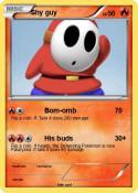Shy guy