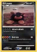 Evil puppy